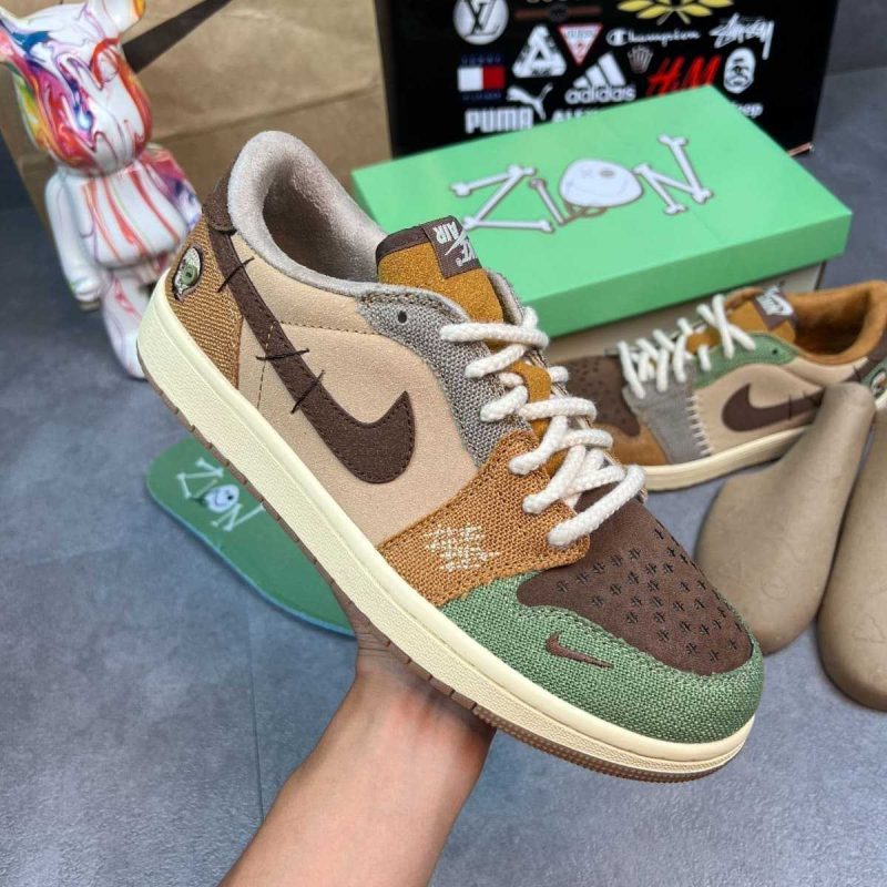Buty Jordan 1 Retro Low OG Zion Williamson Voodoo
