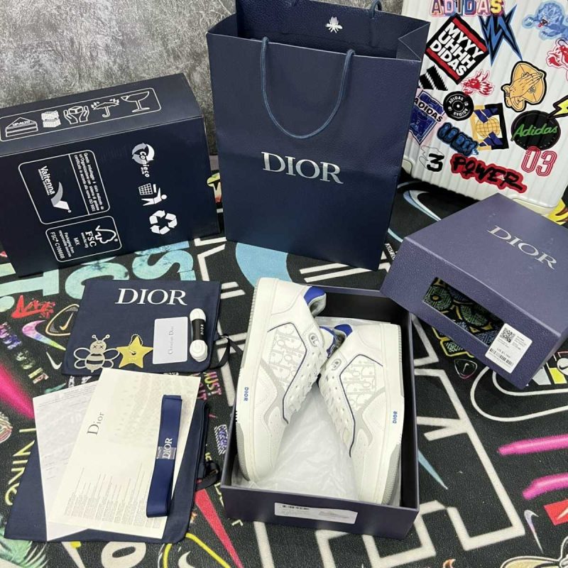 Buty Dior B27 Low Top Sneaker ‘Blue White’ Jakość jak oryginał 99%