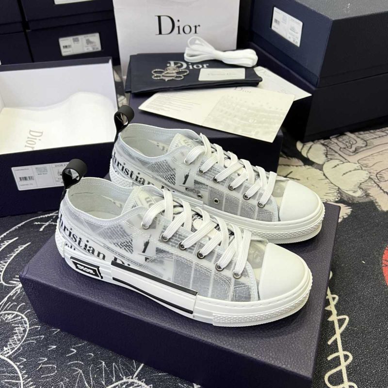 Buty Dior X Kaws B23 Daniel Arsham Low Newspaper Jakość Premium