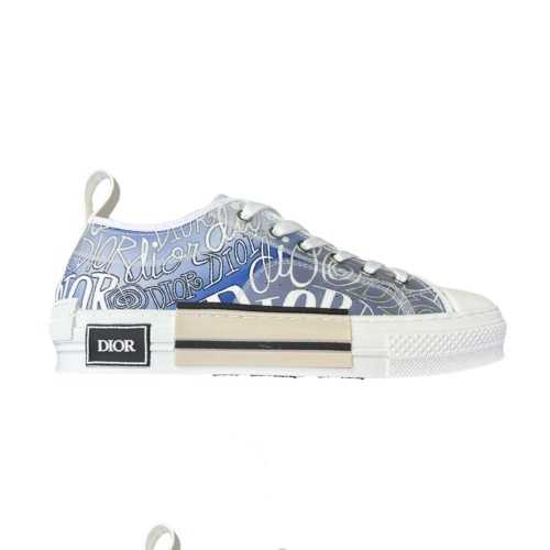 Buty Dior B23 Low-Top Canvas Safari Oblique ‘Blue Navy’ Low Jakość Premium