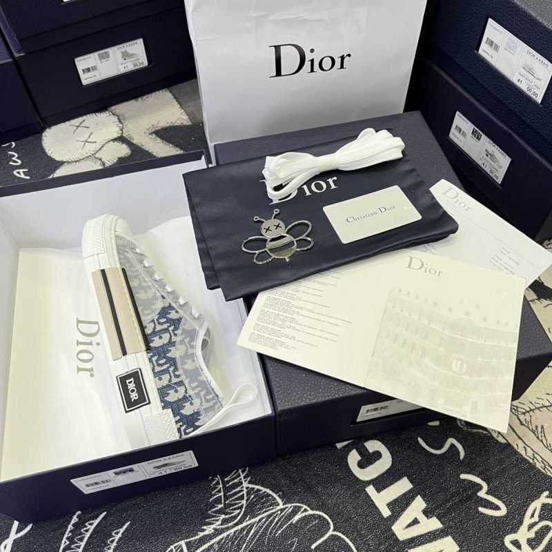 Buty Dior Low Niebieskie Cętki Jakość Premium