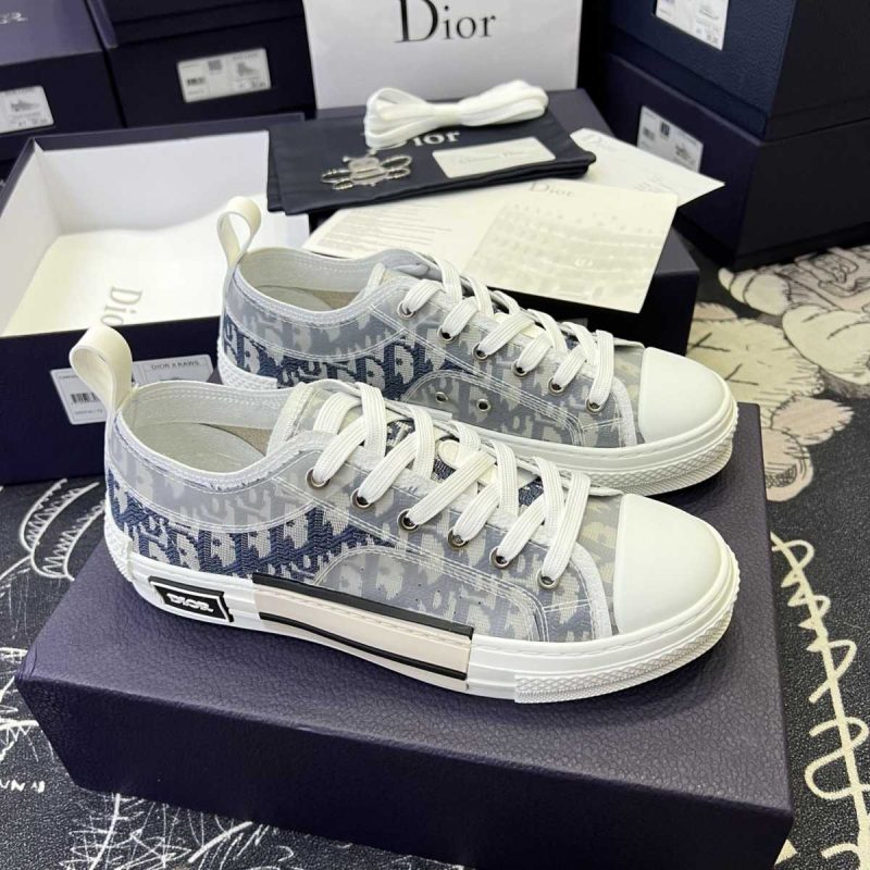 Buty Dior Low Niebieskie Cętki Jakość Premium