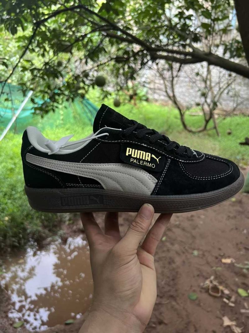 Buty Puma Palermo Vintage ‘Black’ 396841-04 Jakość Premium