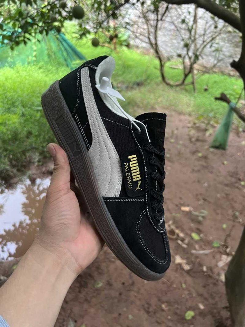 Buty Puma Palermo Vintage ‘Black’ 396841-04 Jakość Premium
